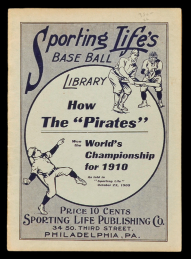 MAG 1910 Sporting Life Pittsburgh Pirates